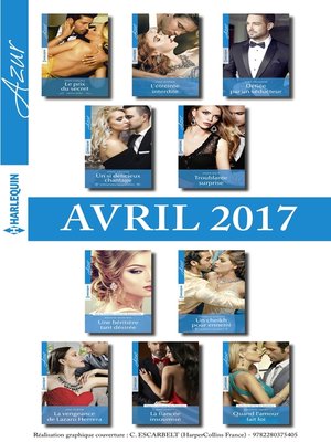 cover image of 10 romans Azur + 1 gratuit (n°3815 à 3824--Avril 2017)